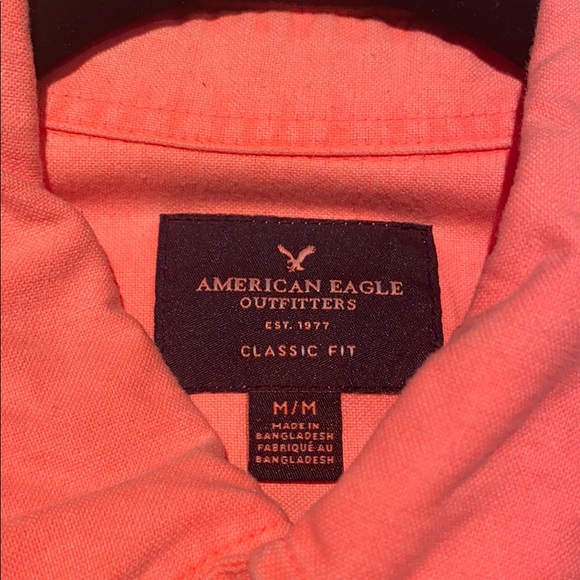 Mens American Eagle Button Down Size M - Picture 2 of 3